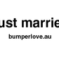 Just married