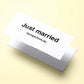 Just married