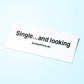 single and looking bumperlove stickers